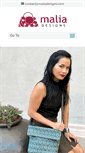 Mobile Screenshot of maliadesigns.com